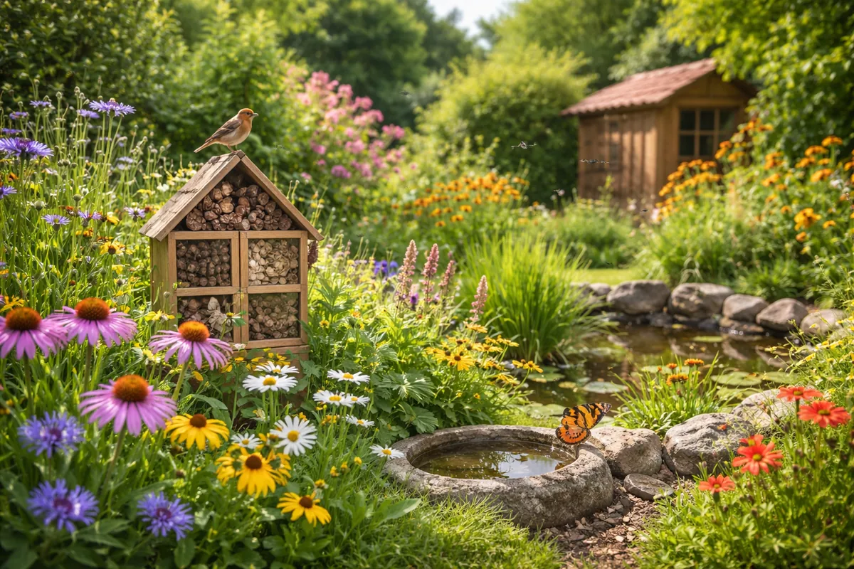 Les clés pour favoriser la biodiversité dans votre jardin
