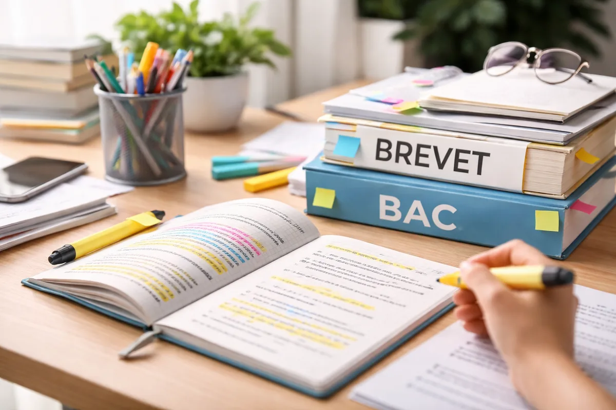 Quelles sont les stratégies pour réviser efficacement le Bac et le Brevet