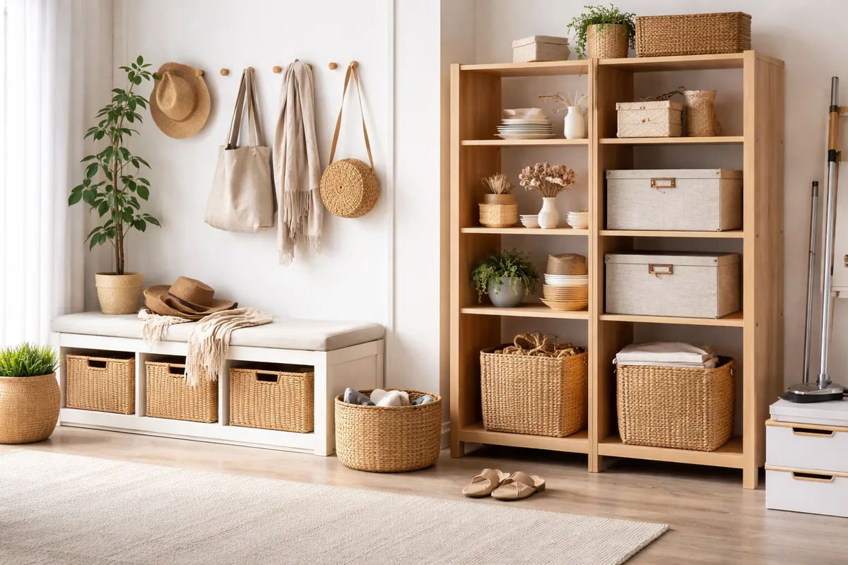 Les essentiels pour un rangement intelligent dans votre maison