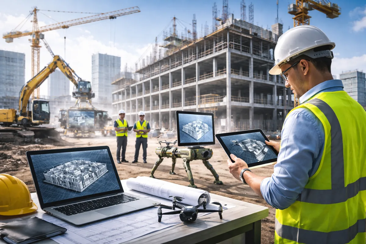 Les nouvelles technologies et l'optimisation des travaux de construction